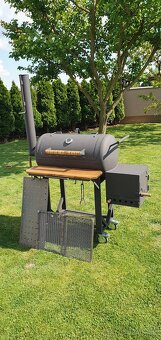 Velký zahradní BBQ Gril (Americký styl) SMOKER - 11