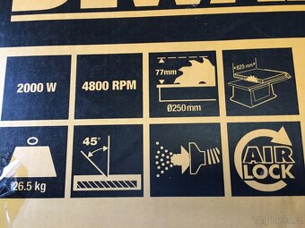 Stolní pila DeWALT DWE 7492 - 11