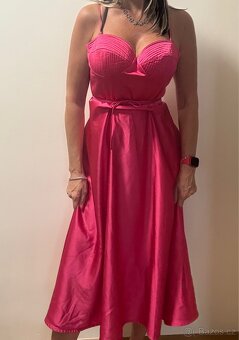 Plesové - společenské dlouhé šaty - M/L/XL - 11