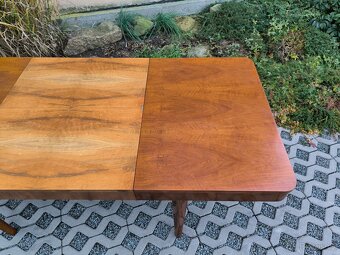 Art Deco jídelní rozkládací stůl Jindřich Halabala - 11