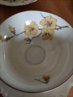 Porcelán, SORAU, čajový servis, starožitnosti, sběratelství - 11