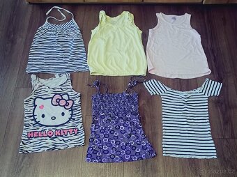 Set dívčího oblečení vel 122-128 - 11