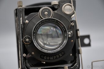 Historický měchový fotoaparát Rodenstock - 11