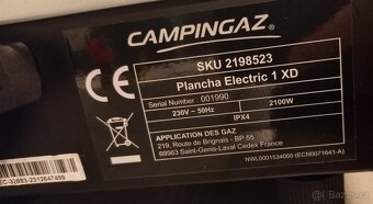 Elektrický gril Campingaz v záruce do 7/2026 - 11