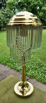 Secesní stolní lampy pár - 11