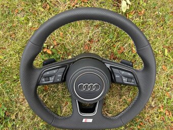 AUDI VOLANT ZKOSENY SPORTOVY + PADLA + AIRBAG - 11