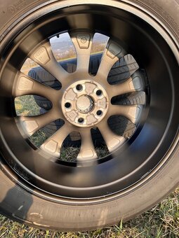 Prodám originál Toyota ALU černé disky R19 + pneu - 11