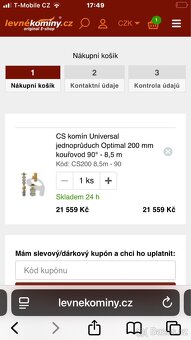 CS komin 8,5 metru , průměr 200mm - 11