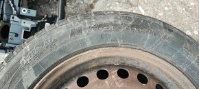 Plechový disk r16 ET 52,5 + zimní pneu 205/60/16 M+S - 11