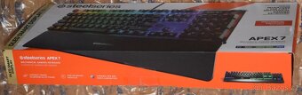 SteelSeries Apex 7, magnet. podložka, OLED display,USB hub - 11