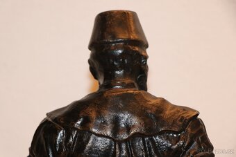 Horník havíř doly uhlí těžba socha soška (525J) - 11