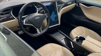 Tesla S Performance P85 Signature 89%SOH Pano Kủze Alcantara - 11