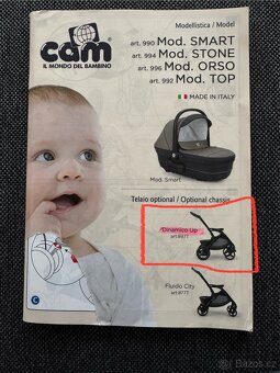Dětský kočárek CAM Dinamico UP - 11