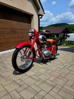 Jawa perak 250 r.v. 1952 dovoz - 11