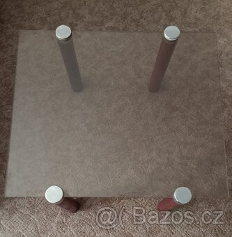 konferenční stolek 90.léta 70x60x43 cm - 11