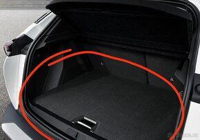 Peugeot 2008 dvojitou podlahu do kufru - 11
