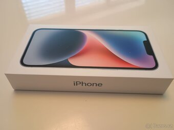 iPhone 14, 256 GB, modrý –velmi dobrý stav, s příslušenstvím - 11