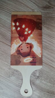 Dekorační prkénka anděl - 11