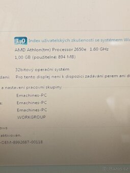 Notebook emachines E620 - 11