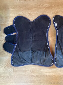 Chrániče transportní Comfort Waldhausen, 4 ks, night blue - 11