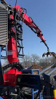 Hákový nosič kontejnerů s hydraulickou rukou  Renult C480 - 11
