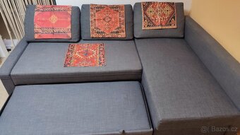 Rozkládací sedačka - postel z IKEA - 11
