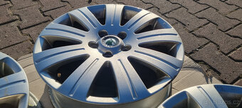 Alu kola originál Škoda Superb 5x112 6x17 ET45 3T0 601 025 J - 11