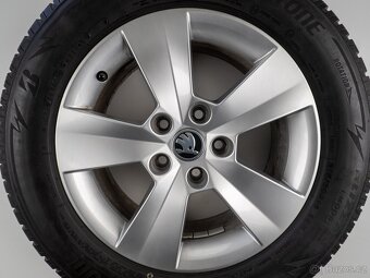 Škoda Superb - Originání 16" alu kola - Zimní pneu - 11