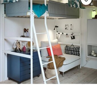 patrová postel IKEA s matracem - 11