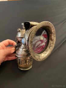 Karbidová lampa LOHMANN'S Perfecta na jízdní kolo - 11