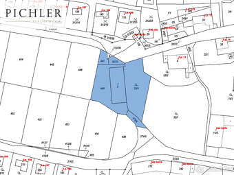 Prodej stavebního pozemku, 1783 m², Hracholusky - 11