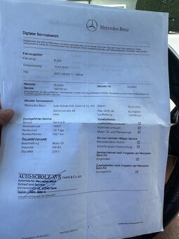 Mercedes-Benz B200 1.6i 115kw, r.2013, serviska - 11