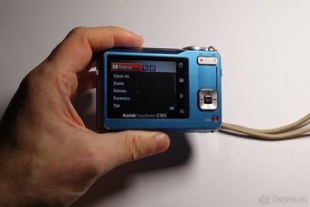 Kodak EasyShare C180 Modrý - 11