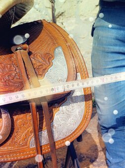 Westernove sedlo cowhorse zn Frinta - 11