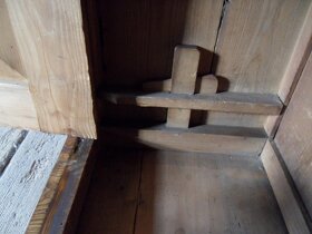 Biedermeier skříň, KLÍNOVÁ, orig.19.stol. - 11