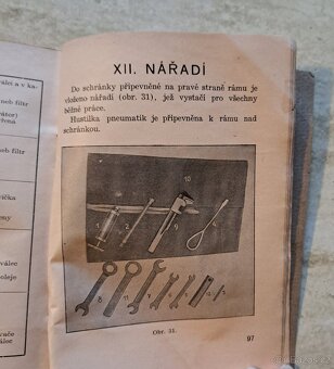 Príručka Jawa 250 Špeciál FJ Předválečna - 11