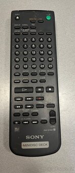 Kompletní MiniDisc sada SONY – rekordér MDS-JB730 + 36 disk - 11