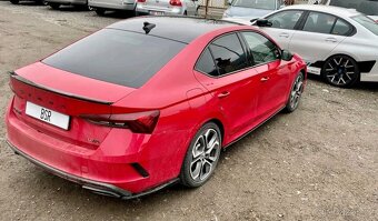 SKODA OCTAVIA 4 IV spoiler kridlo lipko na kufor - 11
