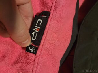 Tmavě šedá softshellová bunda CMP - 11