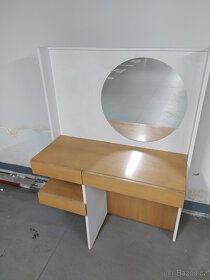 retro nábytek židle stoly noční stolek - 11