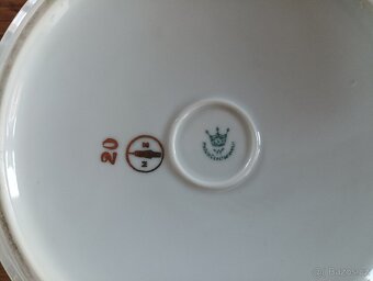 STAROŽITNÁ ART DECO PORCELÁN TERINA KMP BYSTŘÍCE - 11