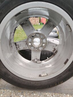 ALU kola Audi 16" s pneu 205/60 R16 – super stav - 11