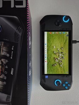 Prodám MSI Claw A1M-054CZ  Intel Core Ultra 7/16GB RAM /1TB - 11