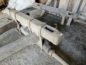 Části historického vozu - starý žebřiňák - 11