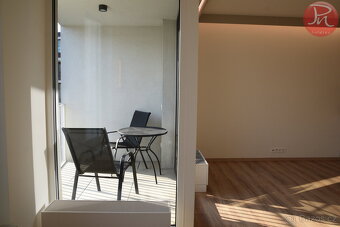 Pronájem luxusního bytu 1+kk – novostavba, 48,63 m², lodžie, - 11