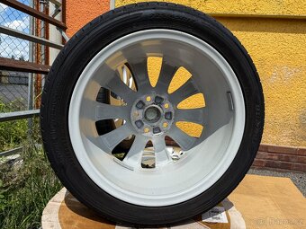 Alu kola 5x112 r17 Škoda Venus + letní pneu 225/45/17 Dunlop - 11
