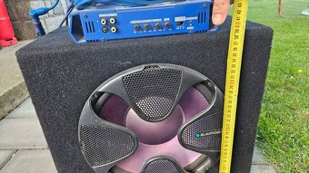 Blaupunkt woofer + zesilovač Blaupunkt GTA270 400w - 11