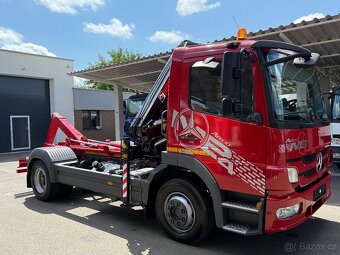 MERCEDES-BENZ ATEGO 1218 HÁKOVÝ NOSIČ vh100 HYDRAULICKÁ RUKA - 11
