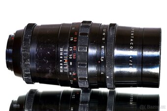 Exakta RTL1000 + CZJ 2,8/50mm + 4/200mm + brašna - 11