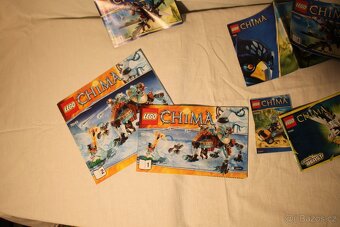 LEGO Chima 70143 + návody, kartičky, minifigurky a příslušen - 11